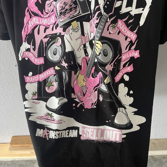 2022 Machine Gun Kelly Mainstream Sellout Tour Tshirt Mens 2XL Music Graphic Tee - Picture 5 of 8